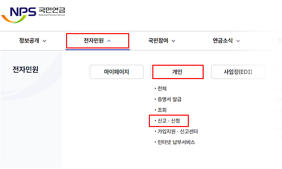 홈페이지 사용 예시
